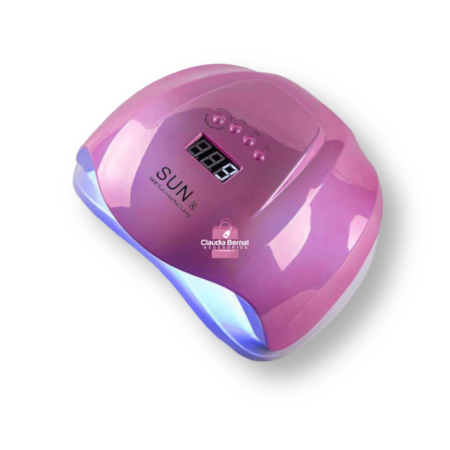 LÁMPARA 54W SUN UV LED METALIZADA