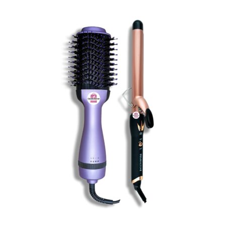COMBO CEPILLO SECADOR MULTIFUNCIONAL + RIZADOR  2071 25mm