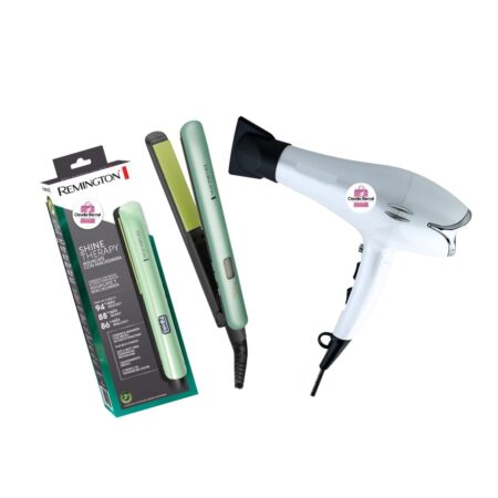 COMBO AGUACATE & MACADAMIA CON ALISADORA ORIGINAL REMINGTON