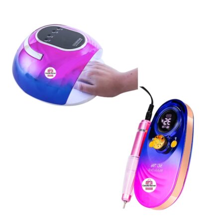 COMBO TORNASOL LÁMPARA 168W SOGENI UV LED + PULIDOR INHALAMBRICO 35.000 RPM