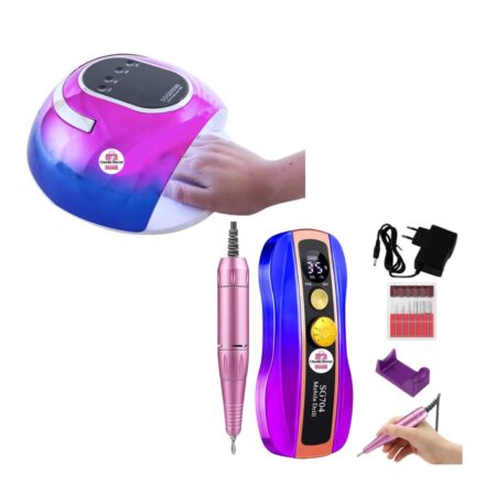 COMBO TORNASOL LÁMPARA 168W SOGENI UV LED + PULIDOR INHALAMBRICO 35.000 RPM