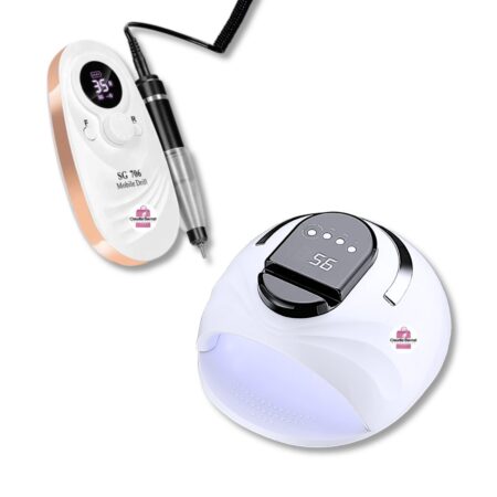 COMBO LÁMPARA 168W SOGENI UV LED + PULIDOR INHALAMBRICO 35.000 RPM